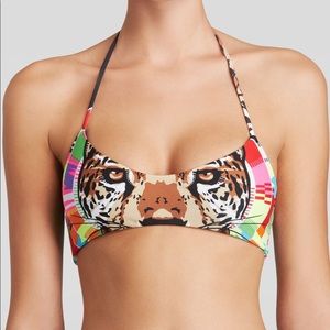Reversible Mara Hoffman Jaguar Bikini Halter Top